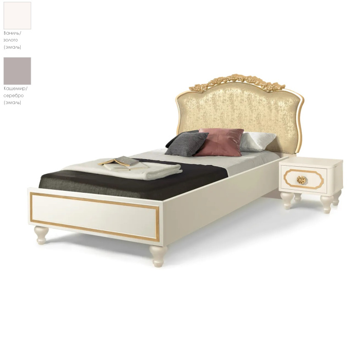 Кровать 0,9м "Сицилия"