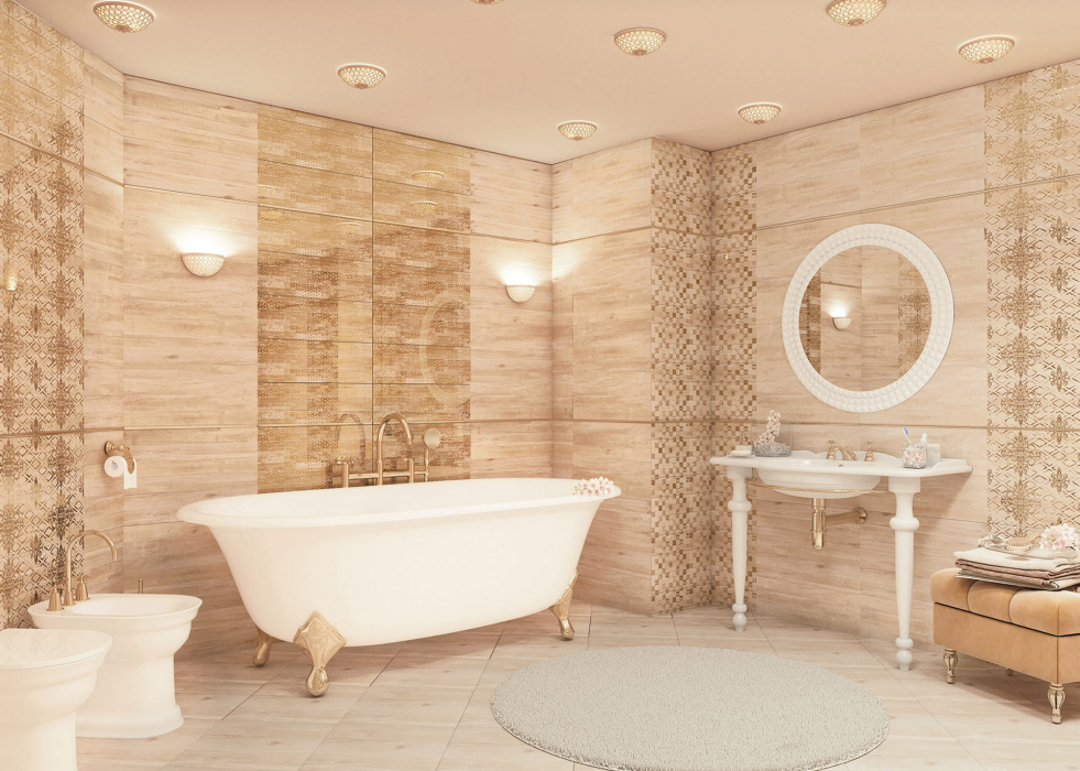 Декор "Vesta Gold" 600Х200 DW11VST11