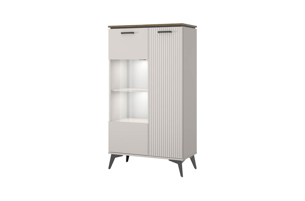 Шкаф с витриной 1V1D P "ВИНАТИ"