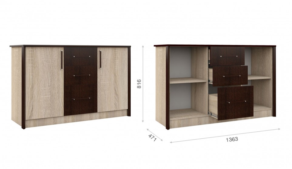 Комод 136 "Эшли"