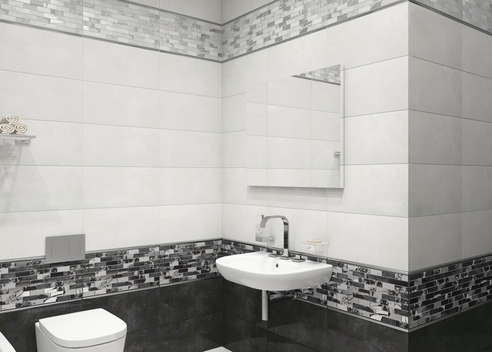 Плитка настенная "Antre Black" 500Х249 WT9ANR99