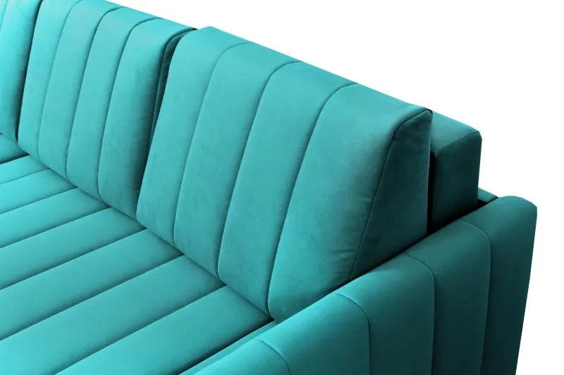 Угловой диван-кровать "Ларио" СТАНДАРТ Мора Океан