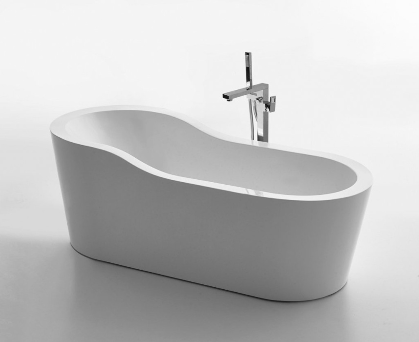 Ванна акриловая отдельностоящая BELBAGNO BB65-175Х80