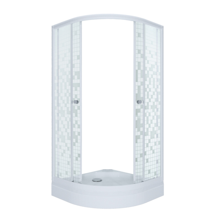 Душевое ограждение TRITON Стандарт А 1000Х1000Х2050 Мозаика