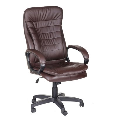Кресло "Силуэт" Ультра кож.зам люкс Коричневый