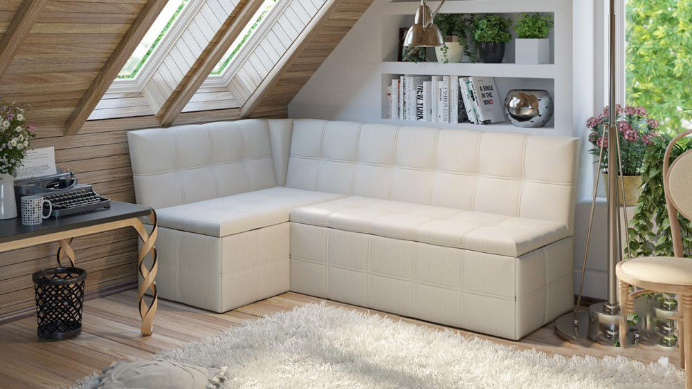 Скамья угловая со спальным местом "Домино" 