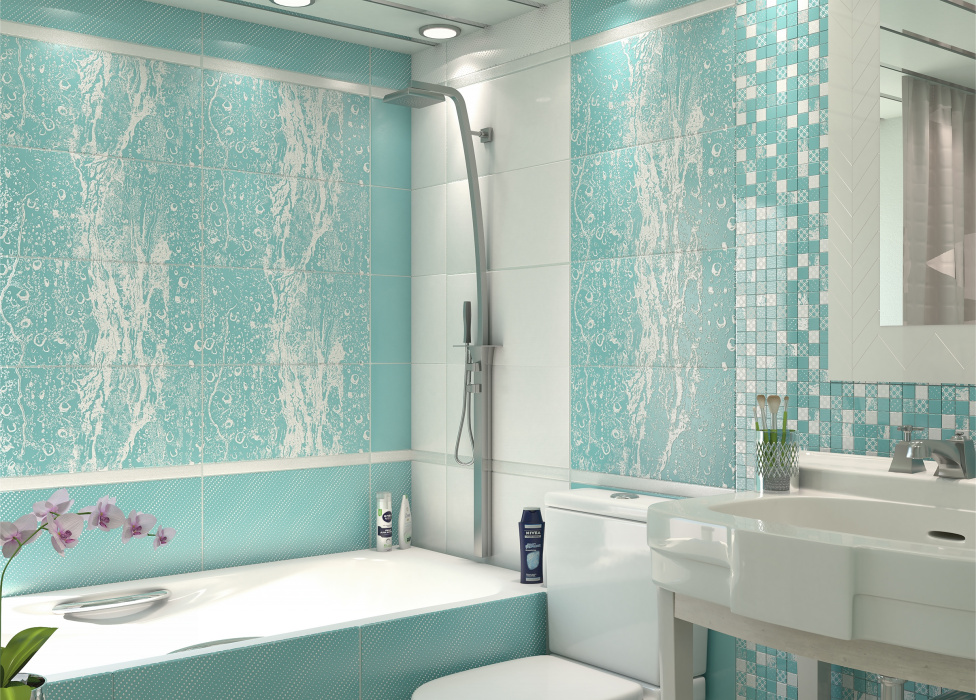 Декор "Confetti Aquamarine" 500Х249 DW9CFT16