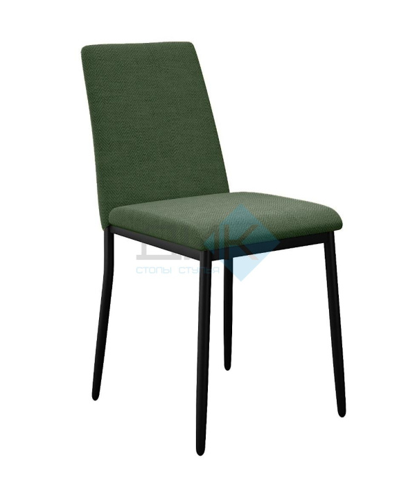 Стул DikLine 270 SB1 зеленый, ножки черные