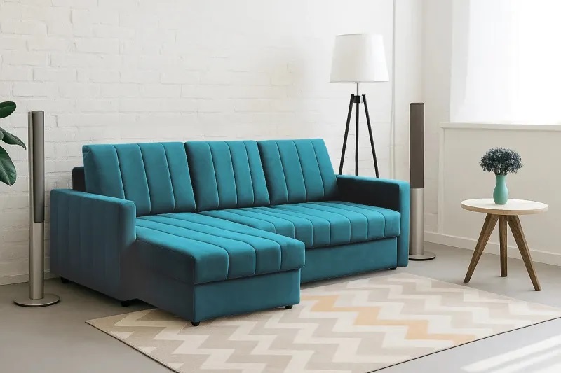 Угловой диван-кровать "Ларио" СТАНДАРТ Мора Океан Угловой диван-кровать "Ларио" СТАНДАРТ Мора Океан