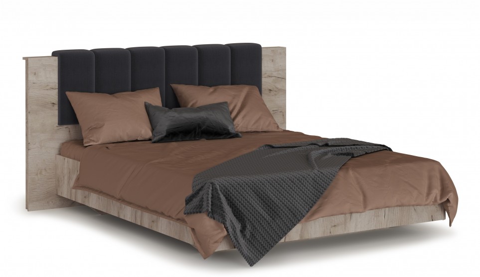 Кровать МИ 160 без ПМ "Джулия" (без ламелей)