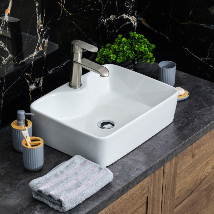 Раковина накладная MELANA MLN-7291 490Х380Х135