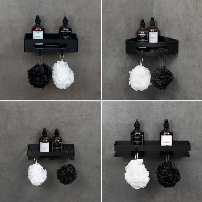 Полка для душа прямая Lemark SHELF LINE