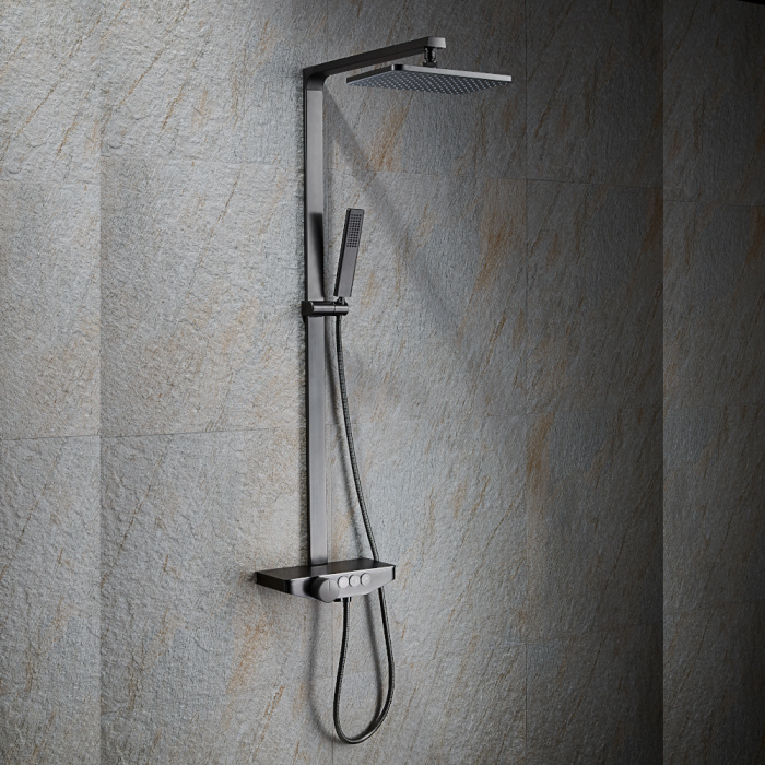 Душевая стойка "Black&White" U7785GM Душевая стойка "Black&White" U7785GM