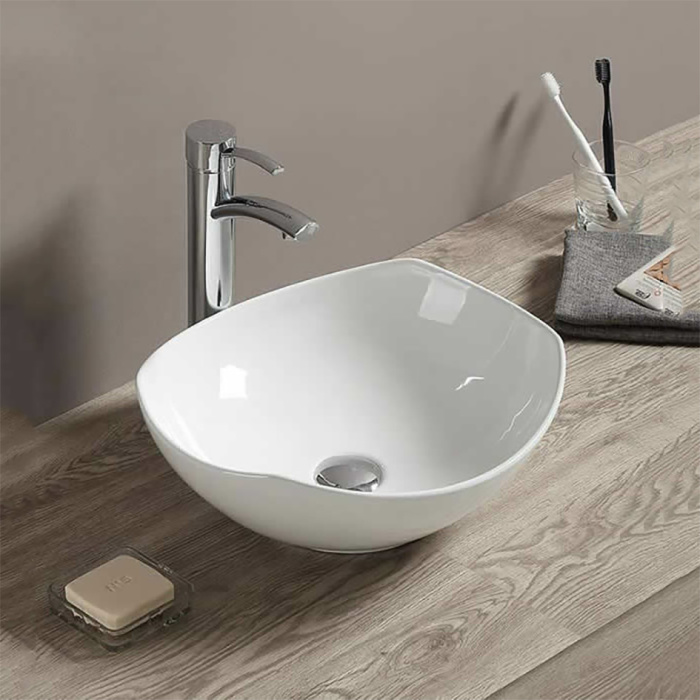 Раковина накладная MELANA MLN-320329 410Х380Х160