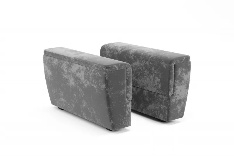 Диван-кровать модульный "Милан 1" СТАНДАРТ Тиффани серый