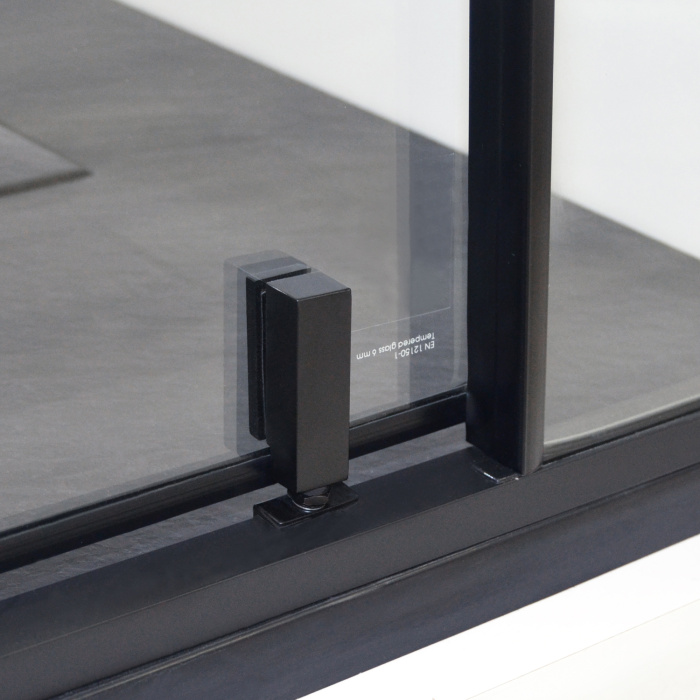 Душевая дверь Wasserkraft "Elbe 90" 74P04 (прозрачное стекло)