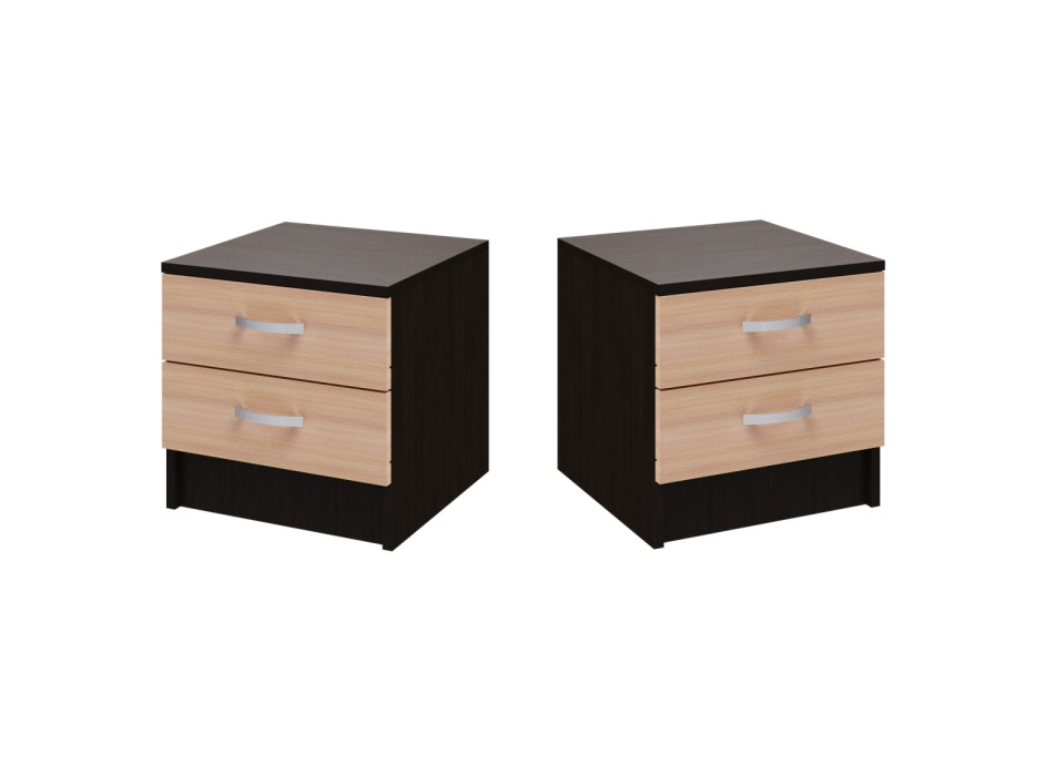 Тумба прикроватная "Ронда" Венге/Дуб Беленый