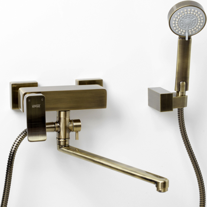 Смеситель для ванны WasserKRAFT "Exter" 1602L универсальный