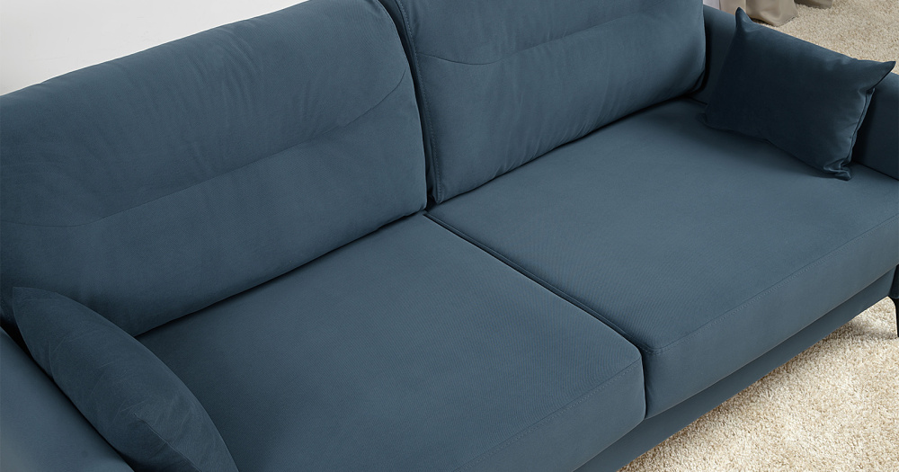 Диван "Барселона" ТД 674 Diagonal 999 (синий)