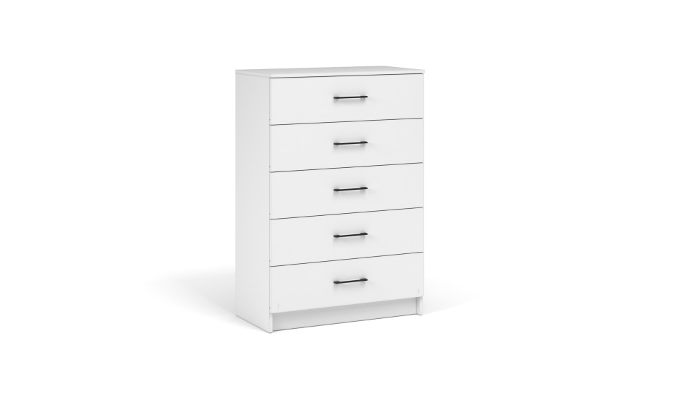 Комод "Чикаго вайт" 5 ящиков