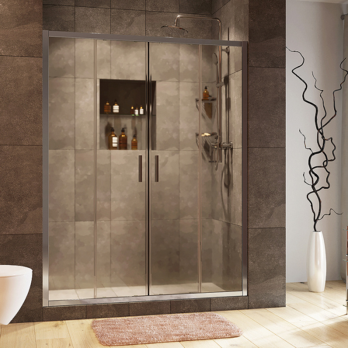 Душевая дверь WasserKRAFT "Lippe 150" 45S08 (стекло прозрачное)