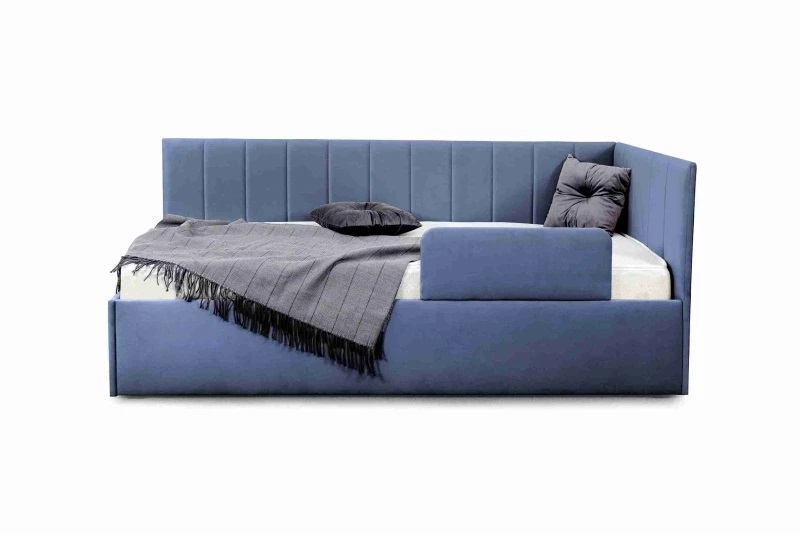 Кровать "Хеппи" СТАНДАРТ Мора деним Кровать "Хеппи" СТАНДАРТ Мора деним