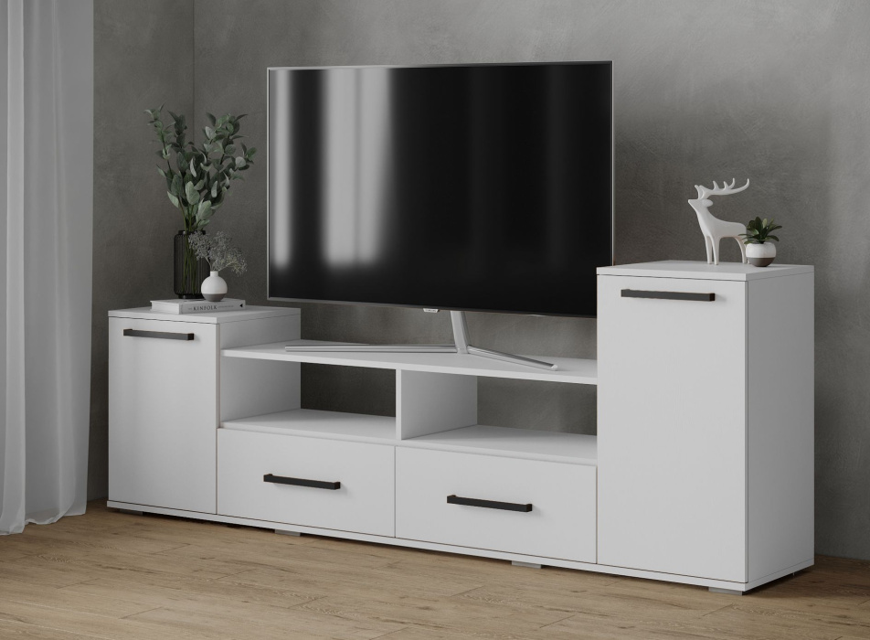 Тумба под ТВ "Парус-2" Белый