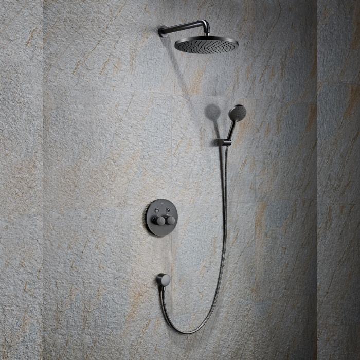 Душевая система "Black&White" U7566GM, комплект