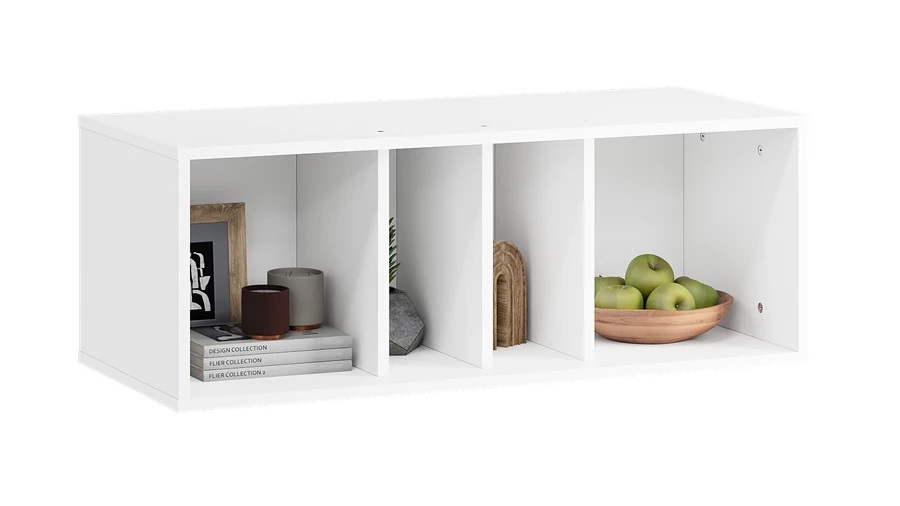 Полка настенная «Тиффани» (950) - 415.006.000 Белый снег