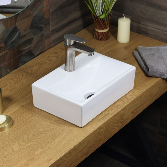 Раковина накладная MELANA MLN-A301 410Х250Х115