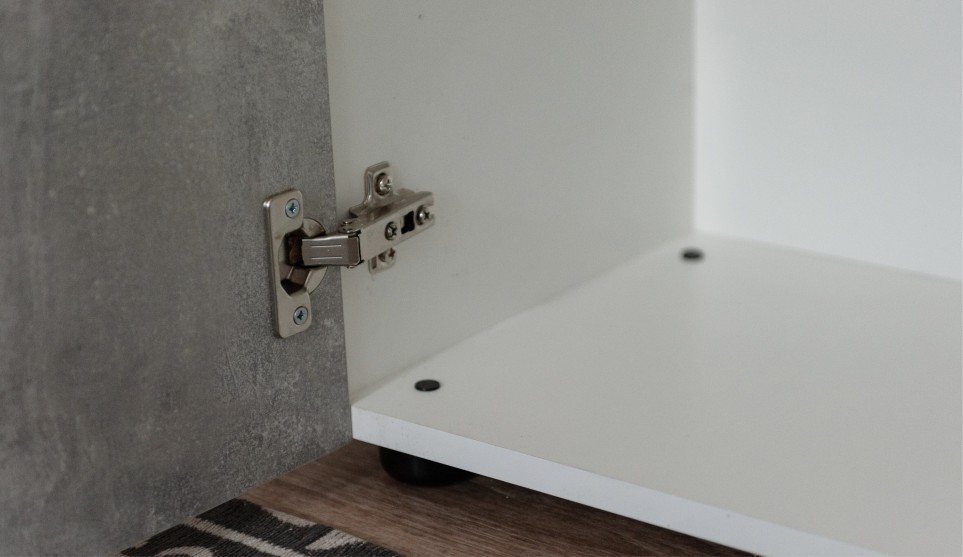 Стенка "Нео" Белый / Ателье светлый