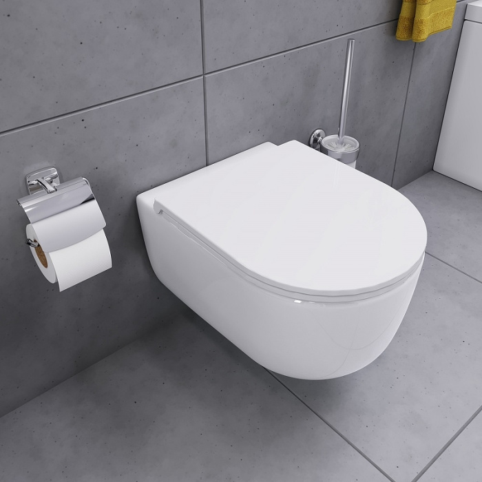 Унитаз подвесной Damixa Sirius DX86C1800SC с сиденьем Микролифт