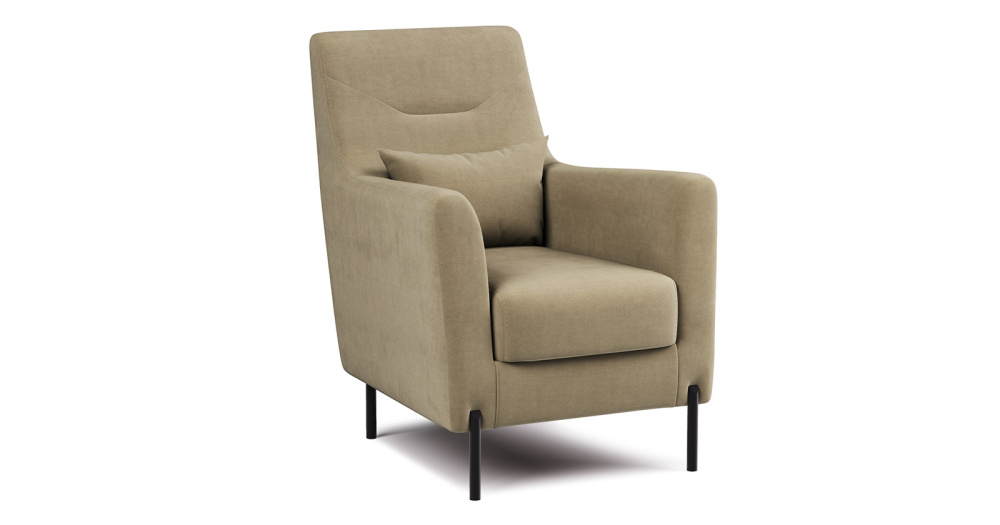 Кресло "Барселона" ТК 670 Diagonal 290 (бежевый)