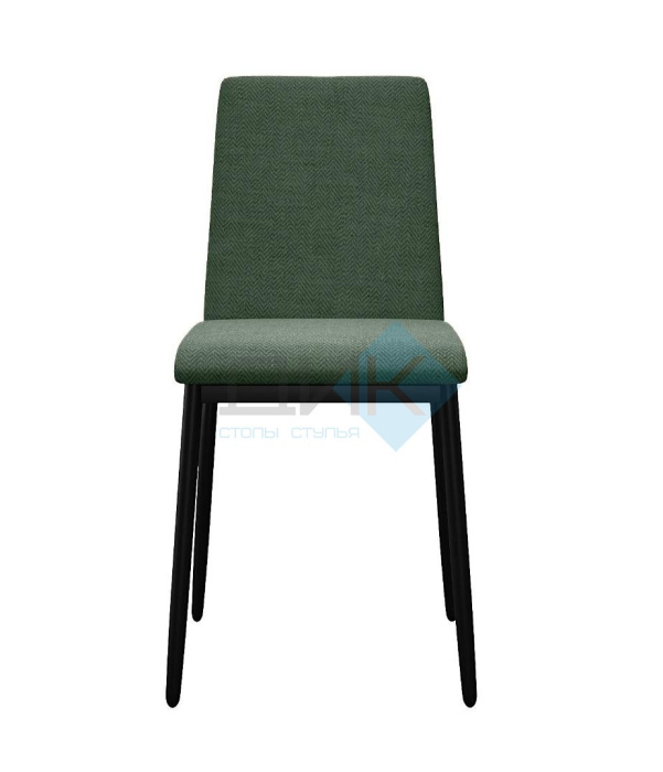 Стул DikLine 270 SB1 зеленый, ножки черные