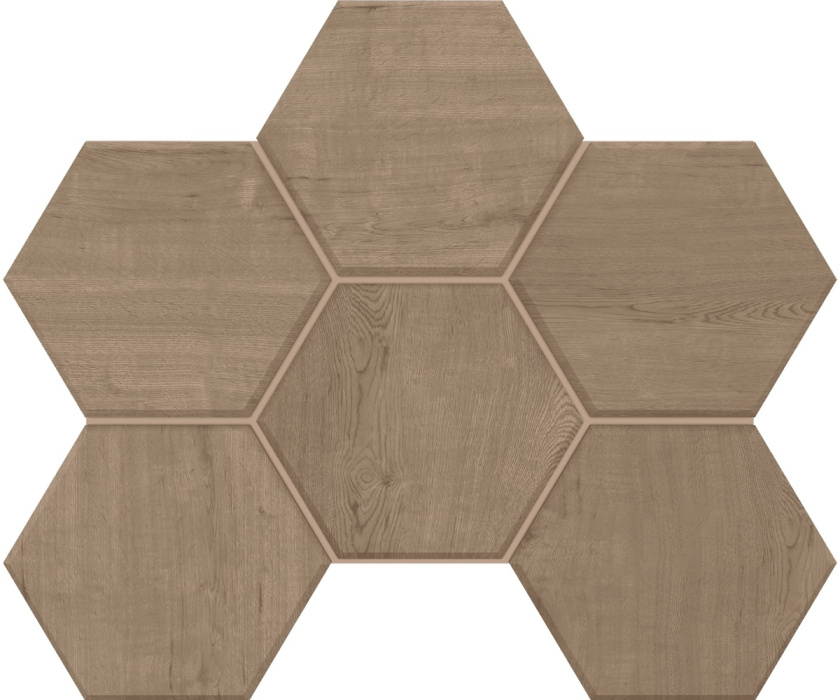 Мозаика Classic Wood CW 03 Hexagon 25Х28,5