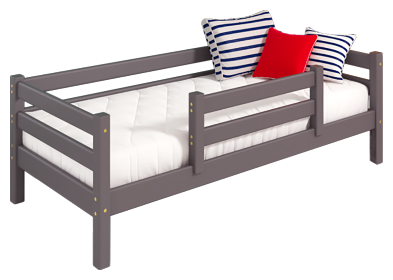 Кровать "Соня" Вариант 4 с защитой по центру Кровать "Соня" Вариант 4 с защитой по центру