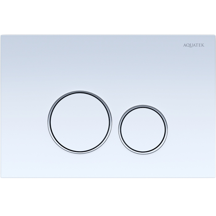 Клавиша смыва Aquatek KDI-0000015 Белая