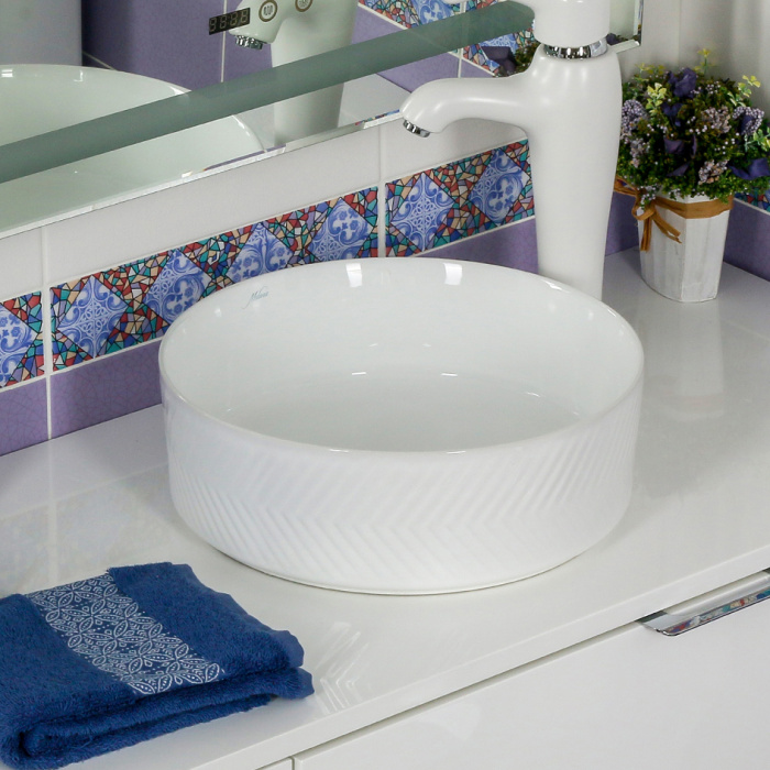 Раковина накладная MELANA MLN-320339 360Х360Х120