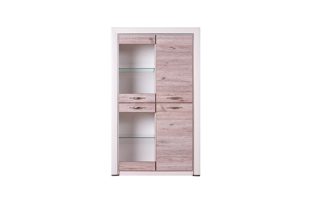 Шкаф-витрина "ОЛИВИЯ" 2V2D Шкаф-витрина "ОЛИВИЯ" 2V2D