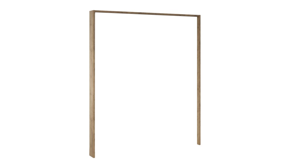 Портал шкафа Мишель 4дв Дуб крафт золотой