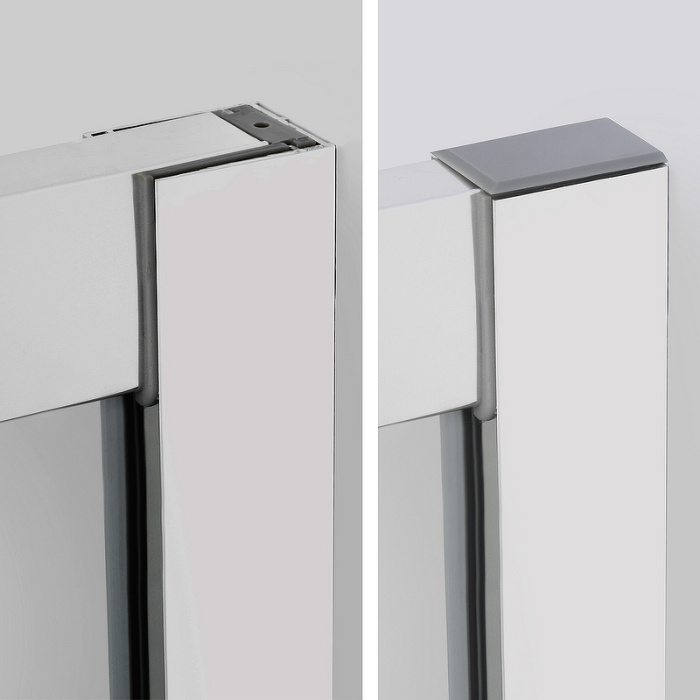 Душевая дверь WasserKRAFT "Lippe 150" 45S08 (стекло прозрачное)