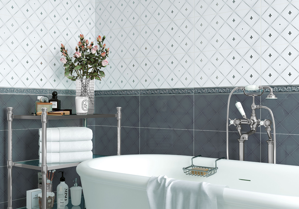 Плитка настенная "Adele Sapphire" WT9ADE23 249Х500Х8,5