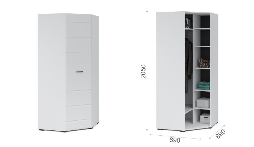 Шкаф угловой "Йорк" 