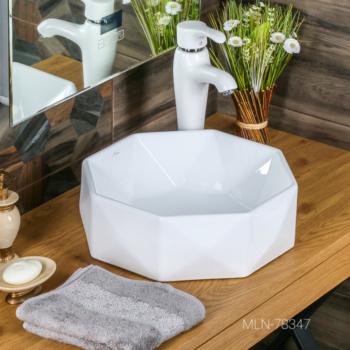 Раковина накладная MELANA MLN-78347 420Х420Х130